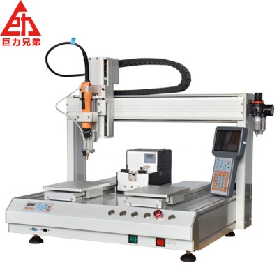 OEM JL-D5331 double automatic automatic screw fix locking machine Automatic three axis desktop lock screw machine