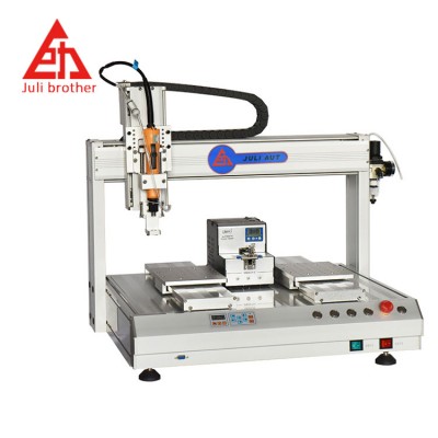 JL-5331High efficiency and durable double platform Tightening Fastening Feeder Screwdriver Machine screw fastening machine